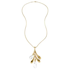 Tomfoolery Liquid Lucite Sapling Pendant Necklace Online