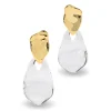 Tomfoolery Liquid Lucite Wafer Drop Earrings Online