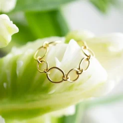 Tomfoolery Litica 18ct Gold Chain Ring Online