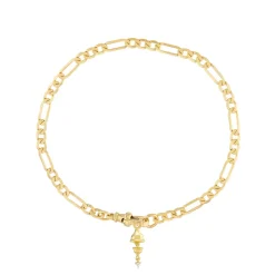 Tomfoolery London Flats Dala Detail Lucky Lantern Droplet .5 Chain Bracelet New