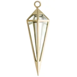 Tomfoolery Long Point Pendulum Gemstone Charm Discount