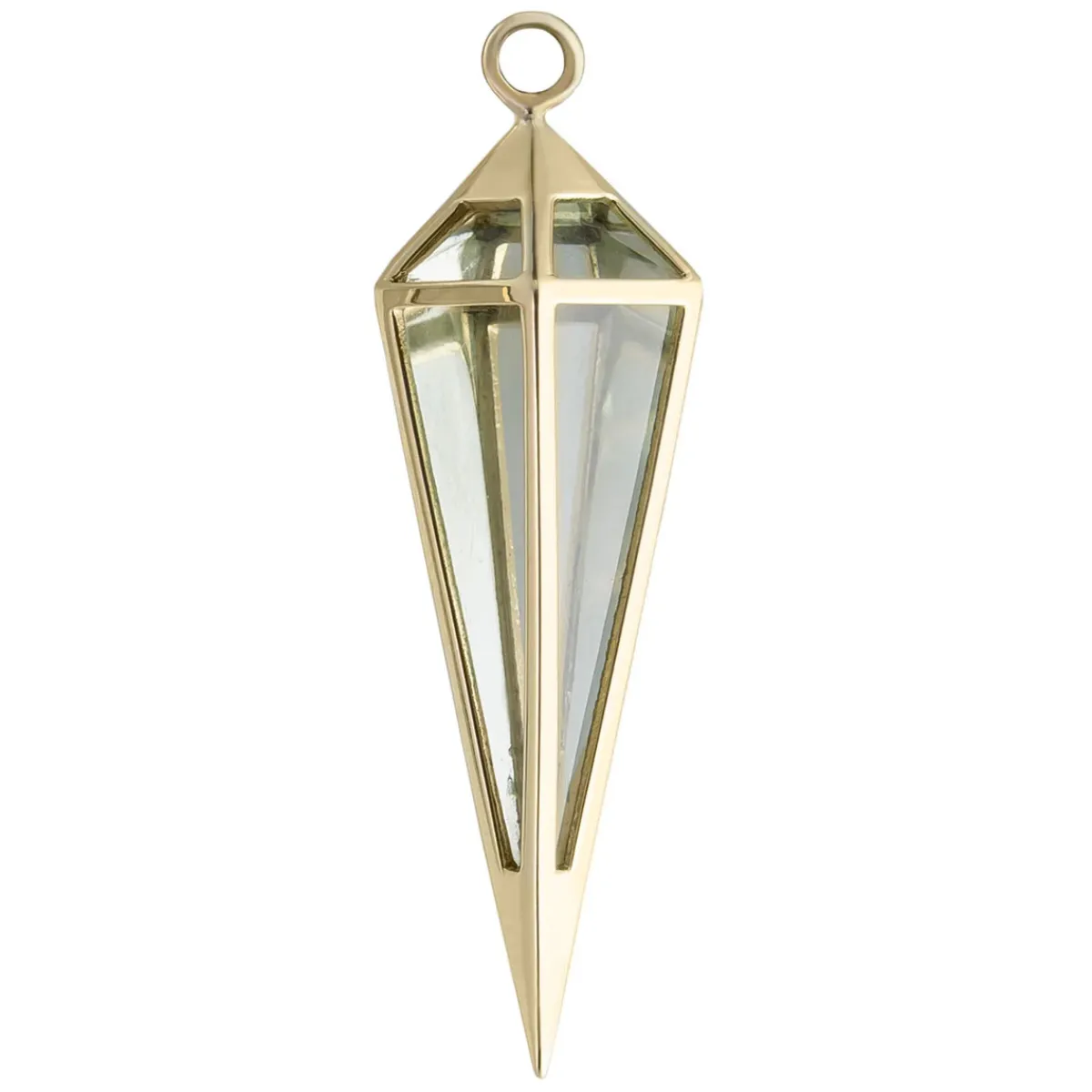 Tomfoolery Long Point Pendulum Gemstone Charm Discount