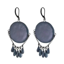 Tomfoolery Louise Ceramic Earrings Hot