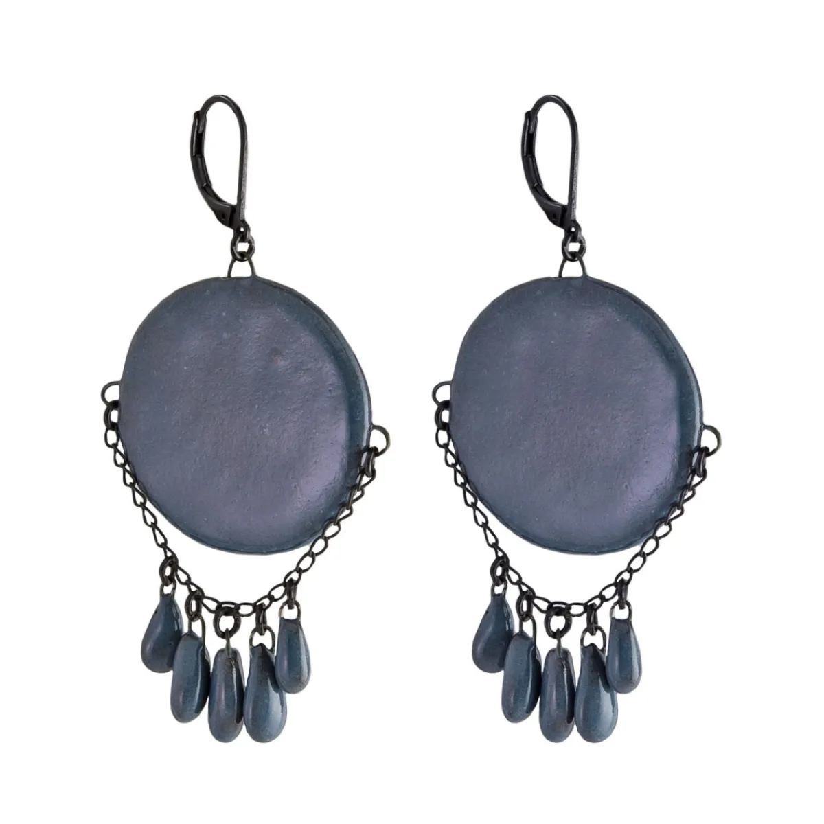 Tomfoolery Louise Ceramic Earrings Hot