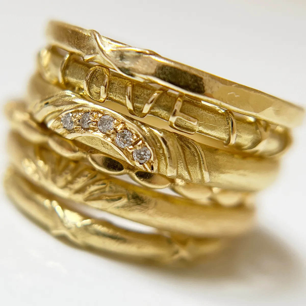 Tomfoolery LOVE ring New
