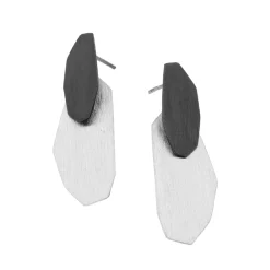 Tomfoolery Lublin Oxidised Drop Earrings Fashion