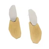 Tomfoolery Lublin Silver & Gold Drop Earrings Best