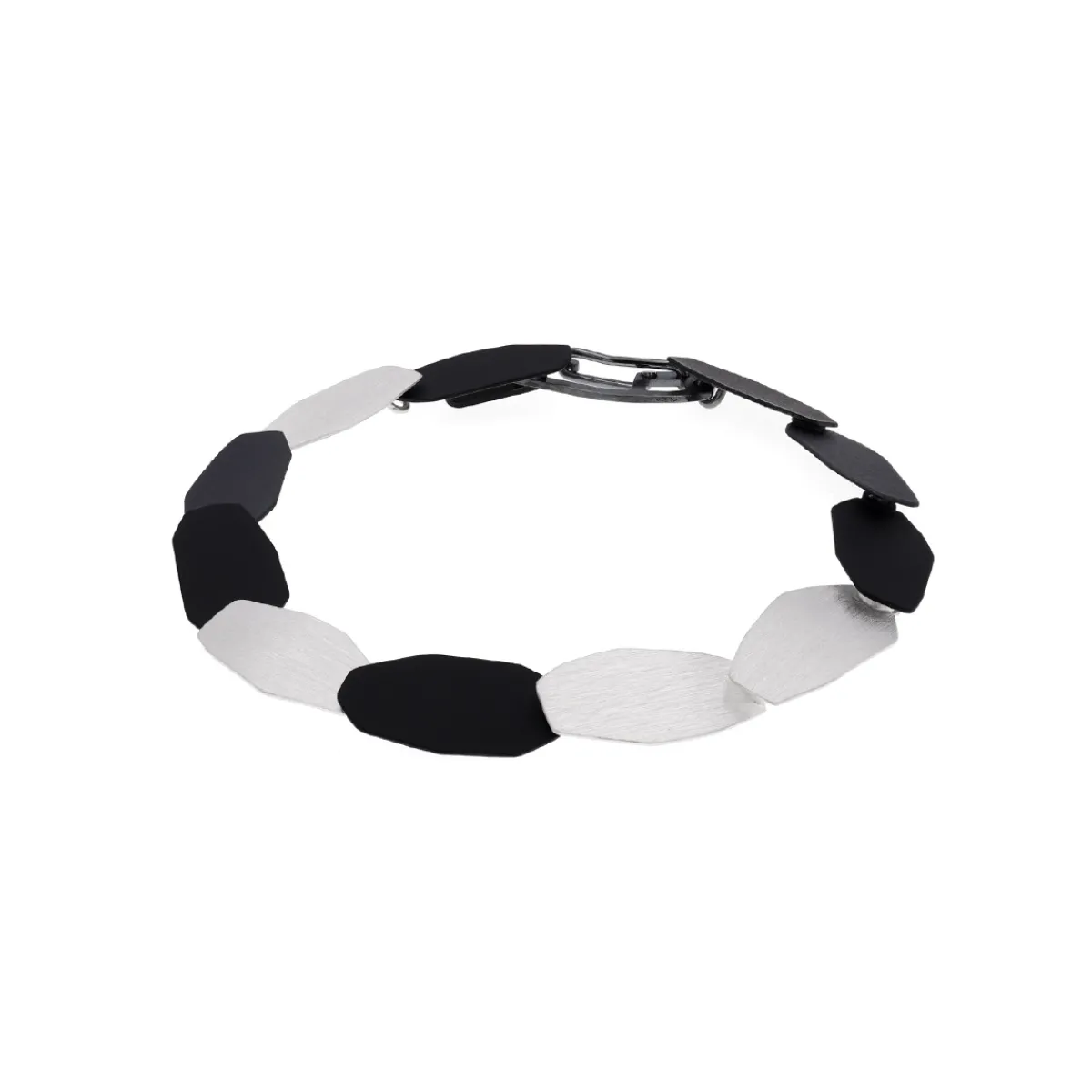 Tomfoolery Lublin Silver & Oxidised Silver Link Bracelet Sale