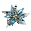 Tomfoolery Lucite & Crystal Flower Ring Discount
