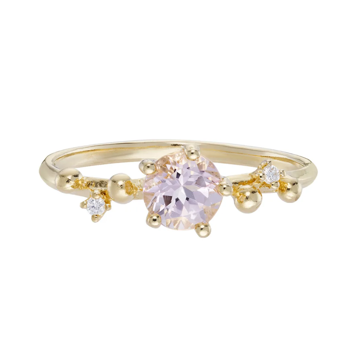 Tomfoolery Lumi Morganite Ring Hot