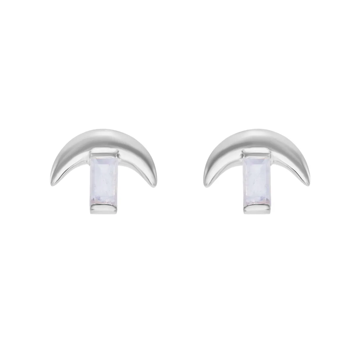 Tomfoolery LUNA Gem Silver Studs Online