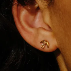 Tomfoolery LUNA Gem Silver Studs Online