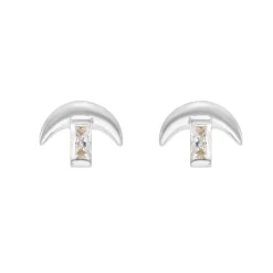 Tomfoolery LUNA Gem Silver Studs Online