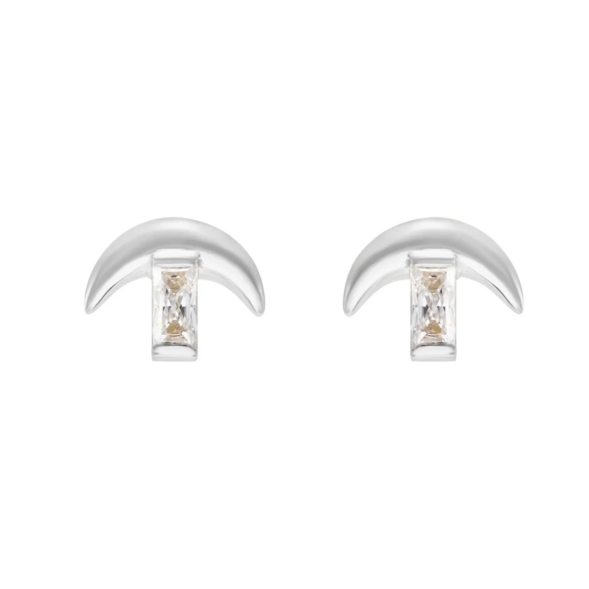 Tomfoolery LUNA Gem Silver Studs Online