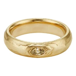 Tomfoolery LX Icy Marquise Diamond Organic Ring New