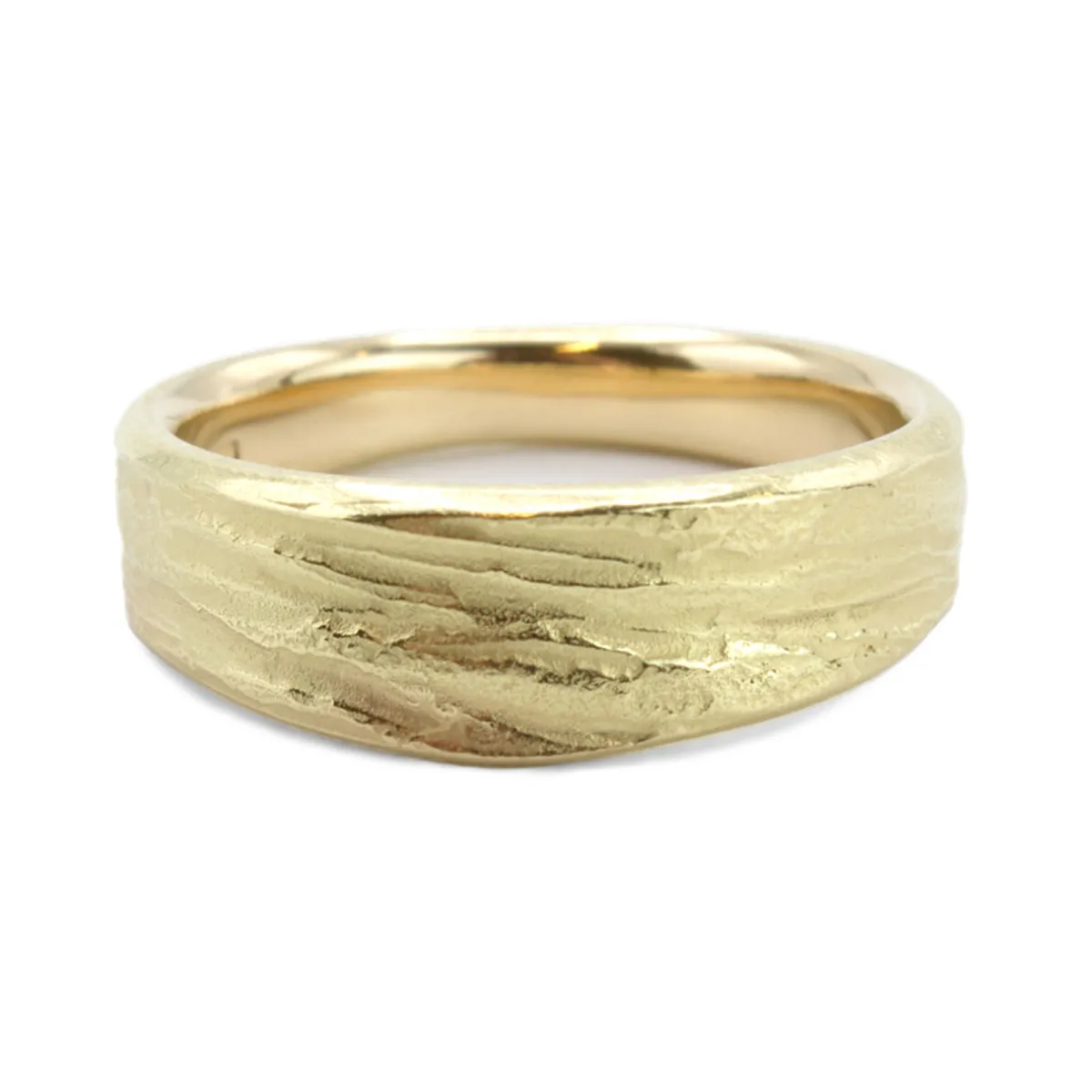 Tomfoolery Machrie Bay Gold Tapered Band Fashion