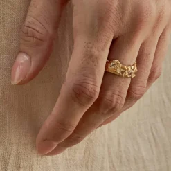 Tomfoolery Mara White Sapphire Ring Online
