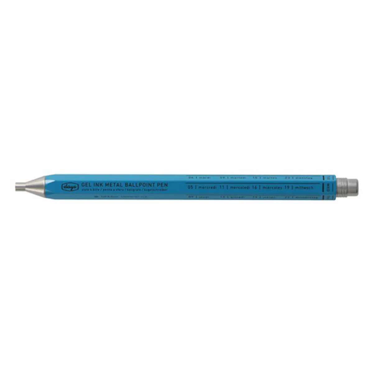 Tomfoolery Mark’s Style ‘Days’ Blue Metal Ballpoint Pen Best