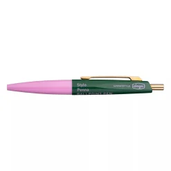 Tomfoolery Mark’s Style ‘Days’ Pink Green Mini Ballpoint Pen Clearance