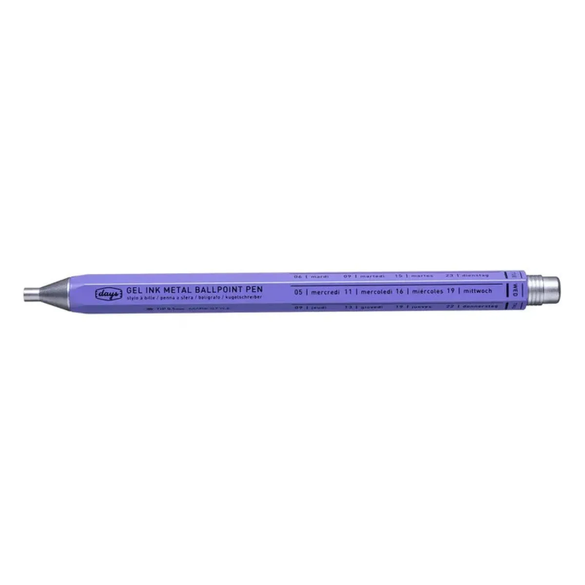 Tomfoolery Mark’s Style ‘Days’ Purple Metal Ballpoint Pen Online