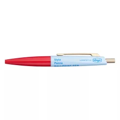 Tomfoolery Mark’s Style ‘Days’ Red Blue Mini Ballpoint Pen Discount