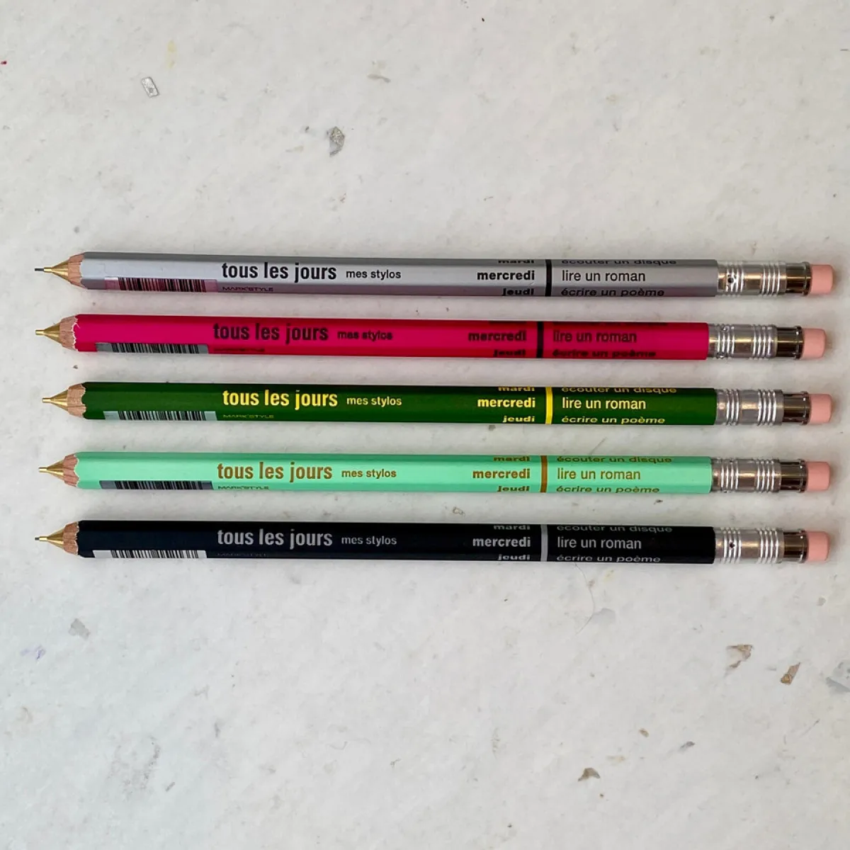 Tomfoolery Mark’s Style ‘Tous les Jours’ Turquoise Mechanical Pencil Online