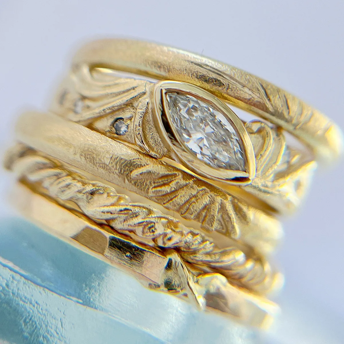 Tomfoolery Marquise Diamond Vine Ring Best