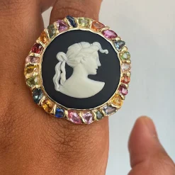 Tomfoolery Matilda Art Ring Hot