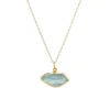Tomfoolery Medium Irregular Aquamarine Pendant Sale