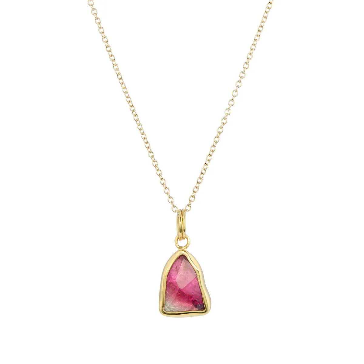 Tomfoolery Medium Irregular Bicolour Tourmaline Pendant Sale