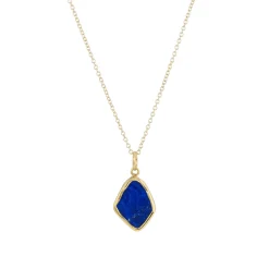 Tomfoolery Medium Irregular Lapis Lazuli Pendant Discount