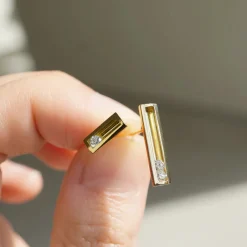 Tomfoolery Medium Moving Diamond Single Earring Outlet