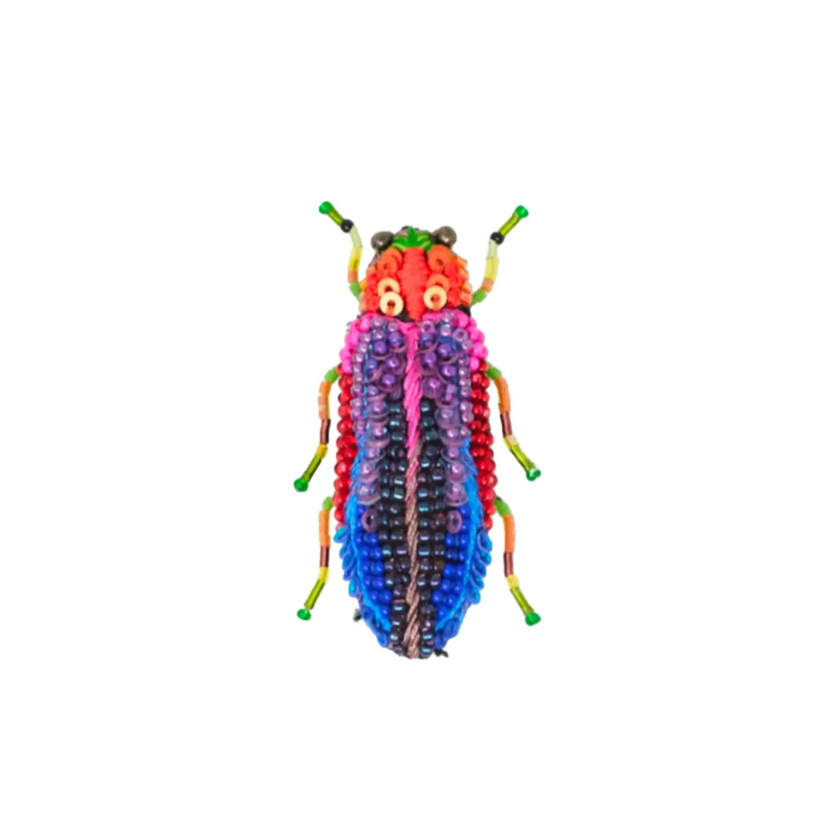 Tomfoolery Metallic Beetle Brooch Discount
