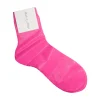 Tomfoolery Metallic Socks Fluorescent Pink Fashion