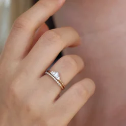 Tomfoolery Micro Pave Diamond Band – Tiny Pave Diamond Ring Sale