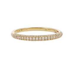 Tomfoolery Micropave Diamond Half Eternity Ring Sale