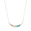 Tomfoolery Midi Tableau Rainbow Gemstone Pendant Online