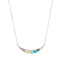 Tomfoolery Midi Tableau Rainbow Gemstone Pendant Online