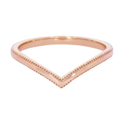 Tomfoolery Milgrain Wishbone Arch Band Online