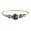 Tomfoolery Mille Blue Lapis Diamond Ring(Out of Stock) Discount