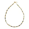 Tomfoolery Mille Deep Green Beaded Necklace Best