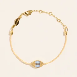 Tomfoolery Mina Mother of Pearl Woven Bracelet Outlet