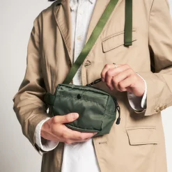 Tomfoolery Mini Belt Pouch in Khaki Green Best