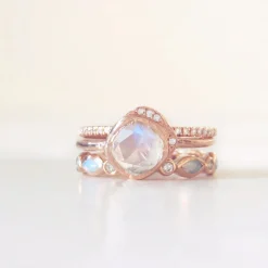 Tomfoolery Mini Cove Moonstone Ring Best