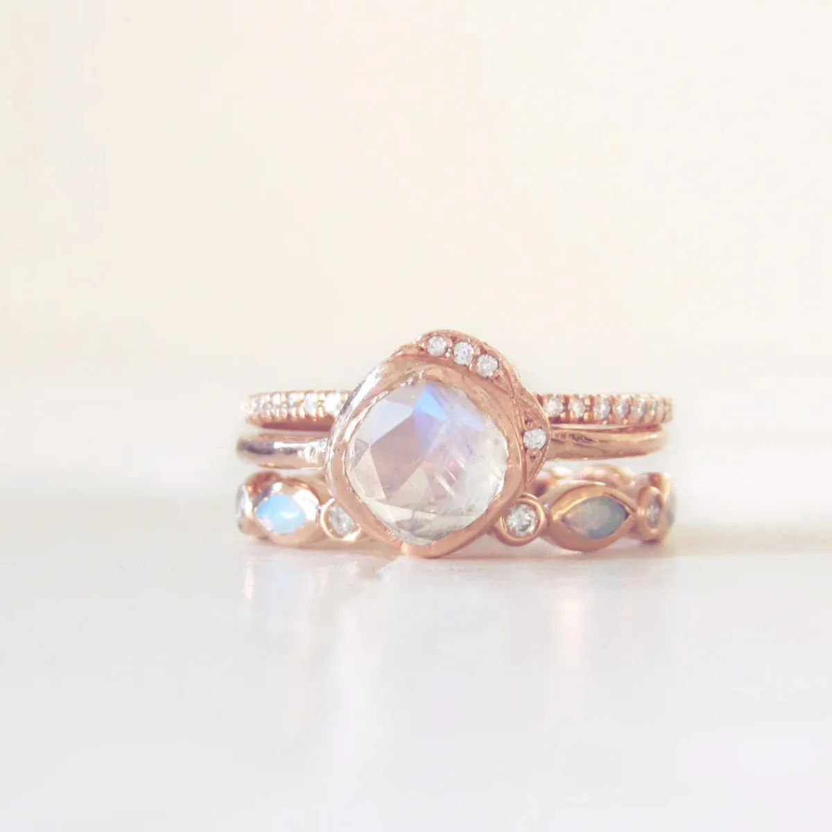Tomfoolery Mini Cove Moonstone Ring Best