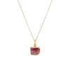 Tomfoolery Mini Irregular Bicolour Tourmaline Pendant Online