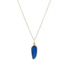 Tomfoolery Mini Irregular Lapis Lazuli Pendant New