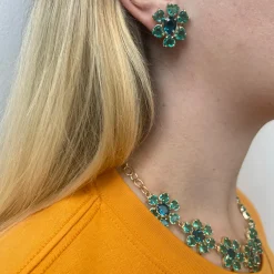 Tomfoolery Mini Las Flores Earrings Hot