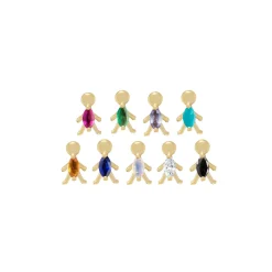 Tomfoolery Mini Moi Marquise Gemstone Stud Online