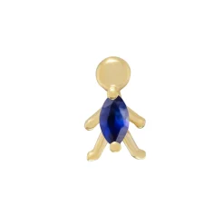 Tomfoolery Mini Moi Marquise Gemstone Stud Online